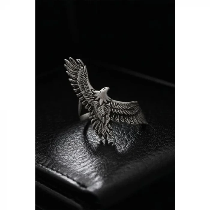 Karce Ayarlanabilir Kartal Model Erkek Yüzük