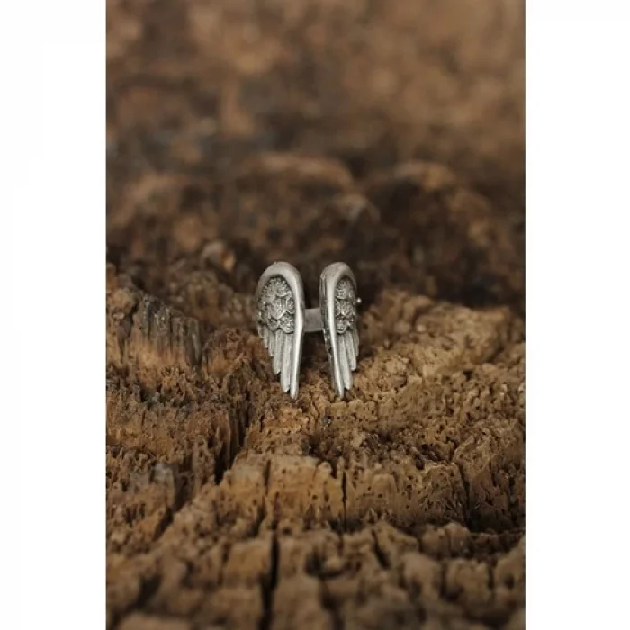 Karce Ayarlanabilir Kanat Tasarımlı Erkek Yüzük