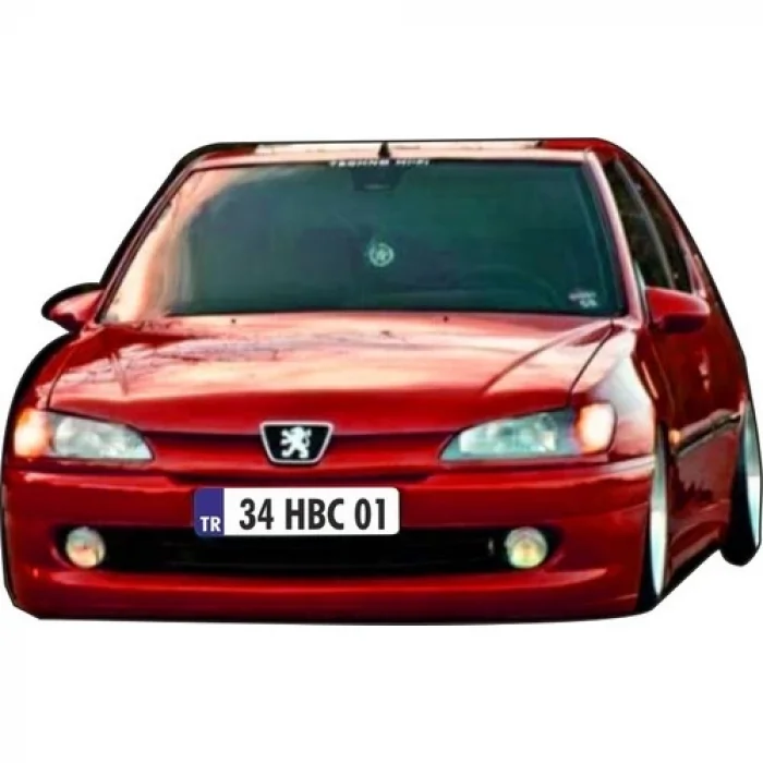 1001 Hediye Kişiye Özel Peugeot106 Anahtarlık