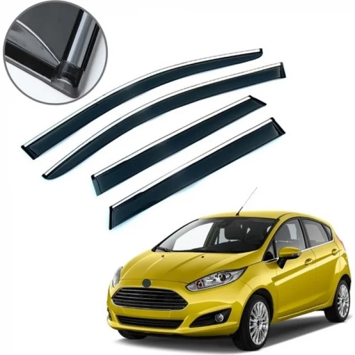 Senin Oto Aksesuar Fiesta-7 2021 Krom Cam Çıtası