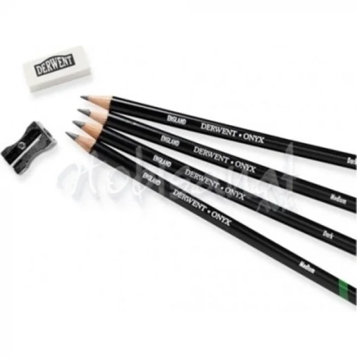 Derwent Eskız Kalemı Derwent Onyx Grafıt 4’lü 2300039-PSF