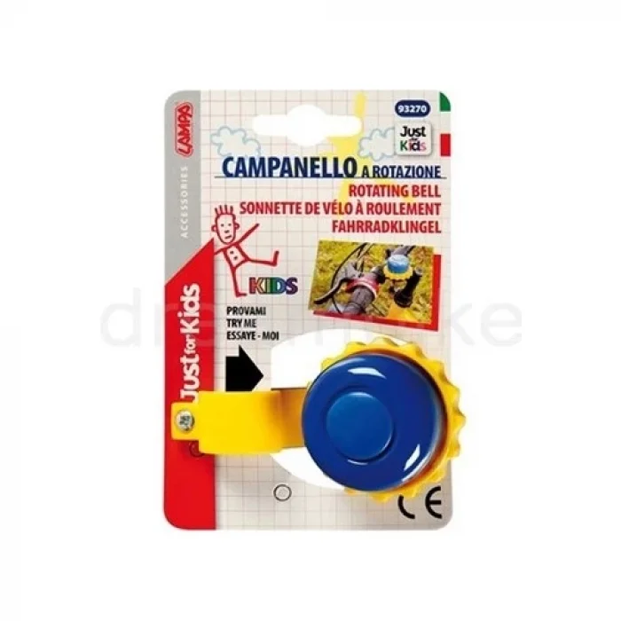 Lampa Sarı Lacivert Bebek Bisiklet Zili 93270