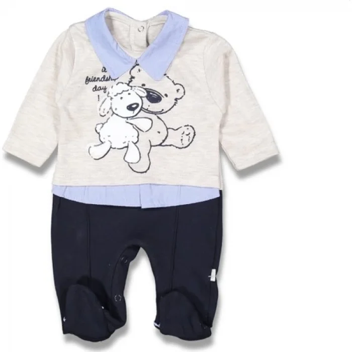 Kidexs Tatlı Ayıcık Baskılı Tulum 93251