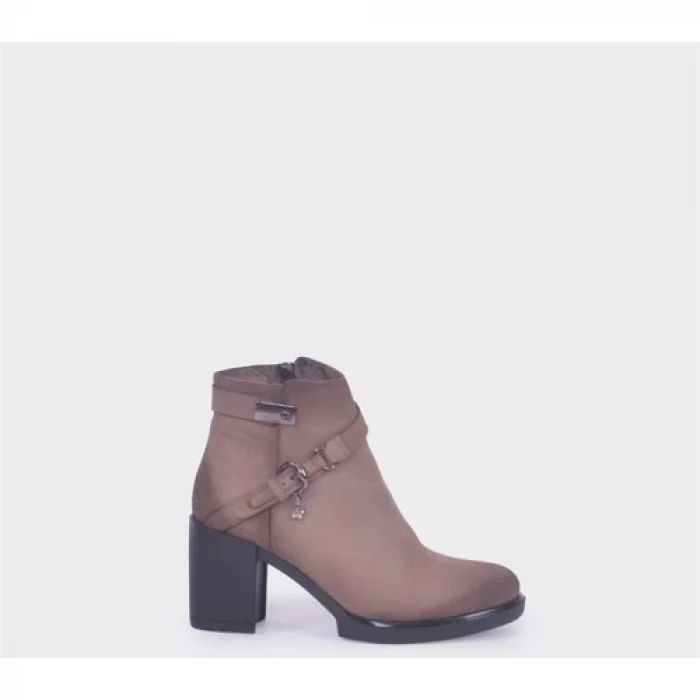 Rrm Nubuk Kadın Vizon Klasik Bot