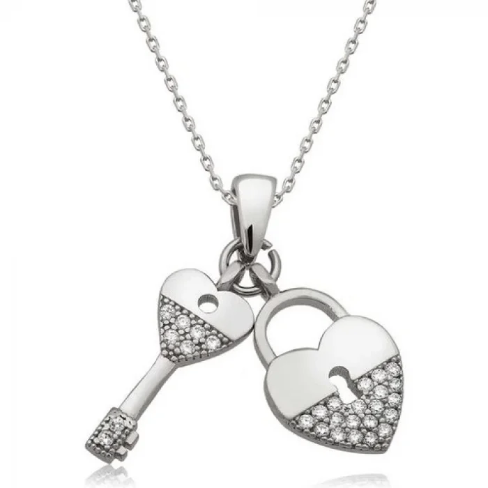 Gumush  Gümüş Kalbimin Anahtarı Kolye