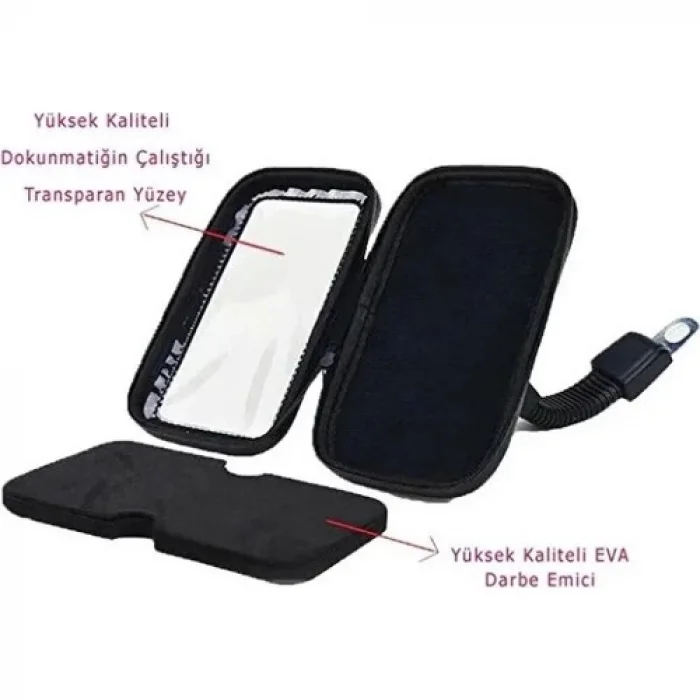 Su Geçirmez Motosiklet Telefon Tutucu