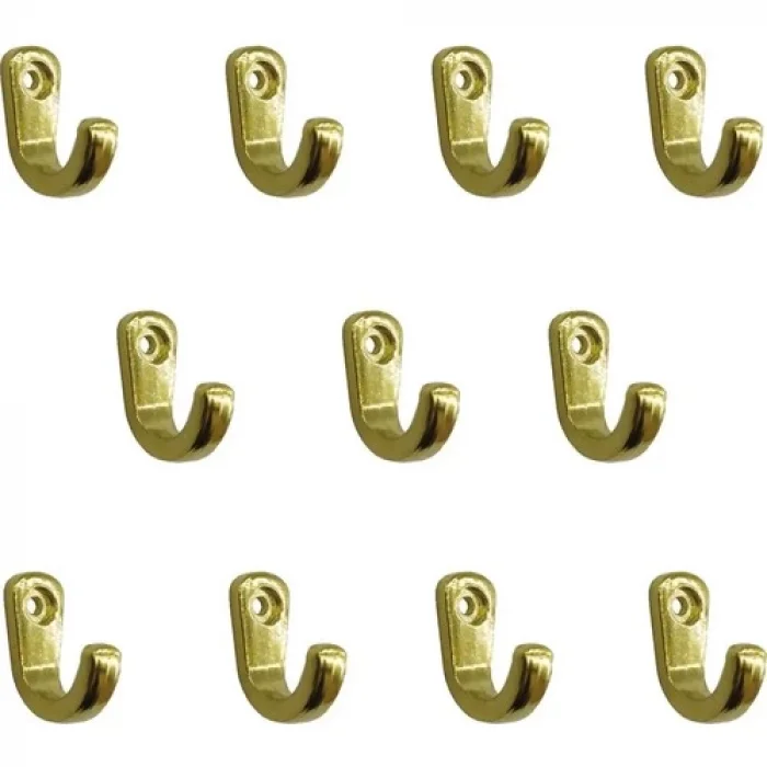 Markport Tekli Anahtar, Bijuteri, Vitrin, Dekor Askısı - Sarı, 10X18X22 mm