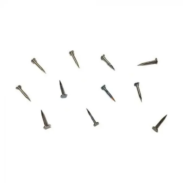 Klips, Menteşe, Ayağı Çivisi 9mm Çelik - Siyah 100GR