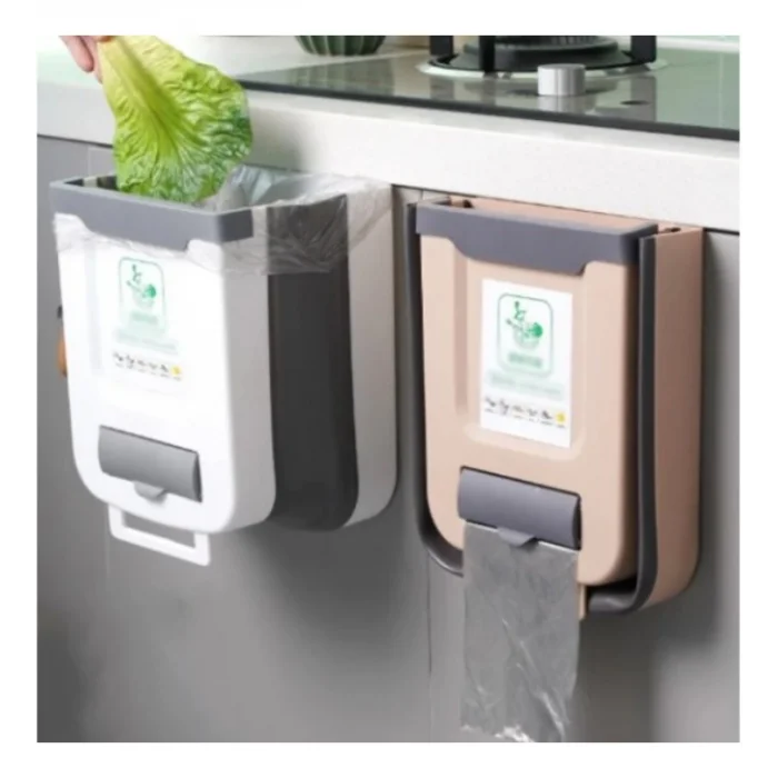 Katlanabilir Mutfak Çöp Kovası Torba Hazneli