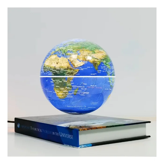 Kitap Şeklinde Manyetik Dönen Işıklı Dünya Küre