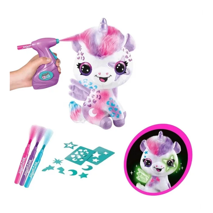 BFS  Airbrush Peluş Karanlıkta Parlayan Sihirli Unicorn