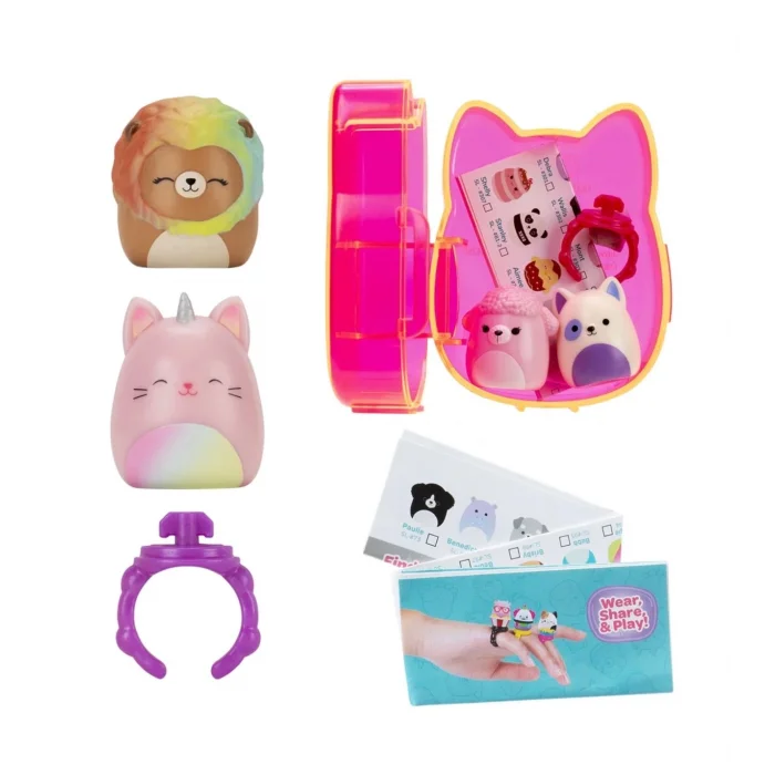 BFS Squish-a-longs 2 Figür + Yüzük Sürpriz Paket Seri 2 AL0048-S2