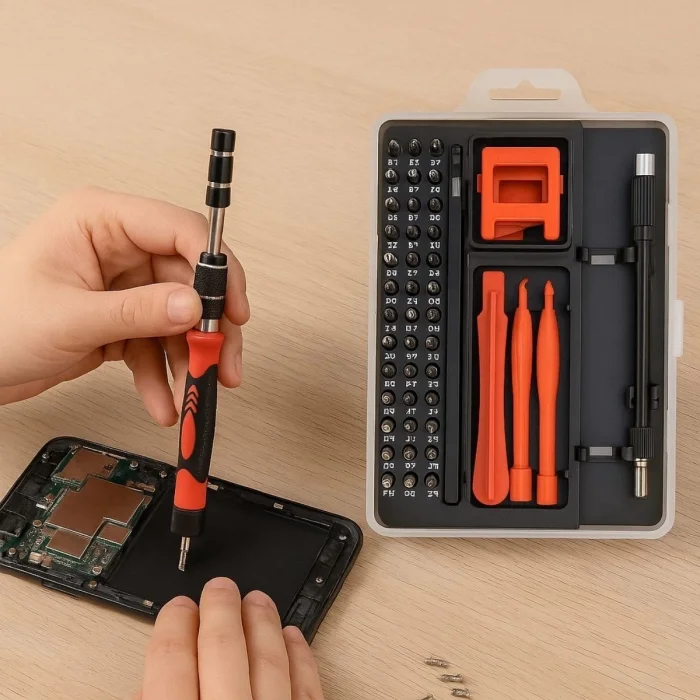 BUFFER® Çok Fonksiyonlu Manyetik Uçlu 52si 1 Arada 42 Uçlu Saatçi Tornavida Seti