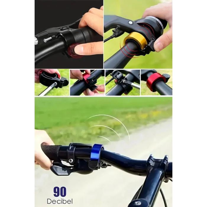 BUFFER® Ultra-Yüksek Sesli Alüminyum Alaşımlı Bisiklet Zili