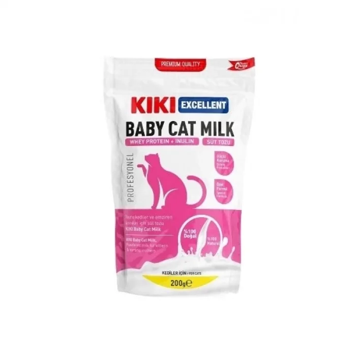 Kiki Excellent Yavru Kediler için Süt Tozu 200 Gr 1 Adet