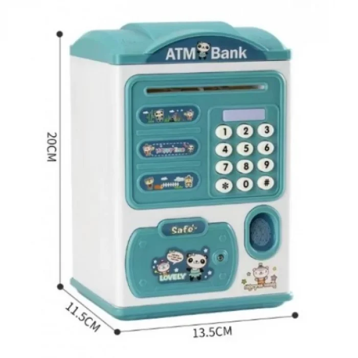 Parmak İzi ve Şifreli Elektronik ATM Kumbara