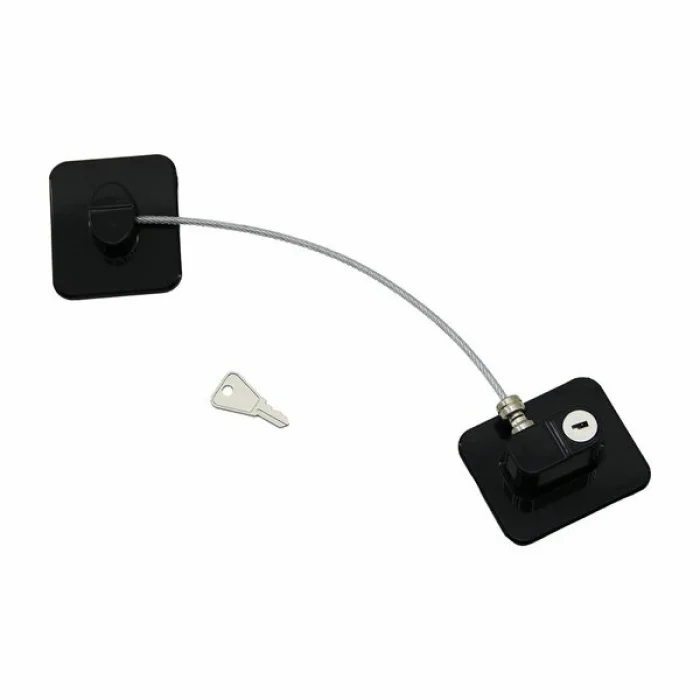 Siyah Plaka Halatlı Emniyet Kilidi