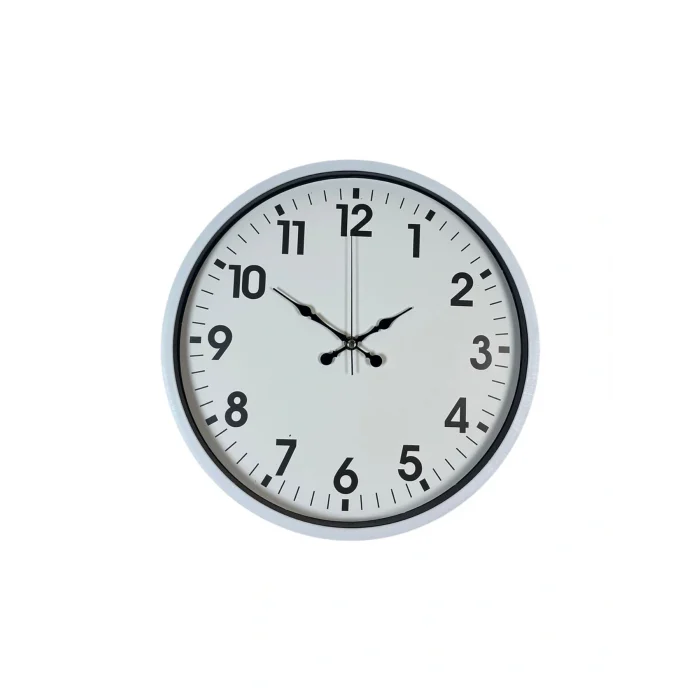 Zentime 36 Cm Beyaz Dekoratif Duvar Saati