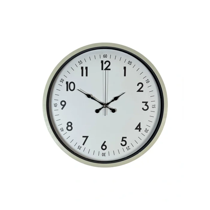 Zentime 36 Cm Krem Dekoratif Duvar Saati