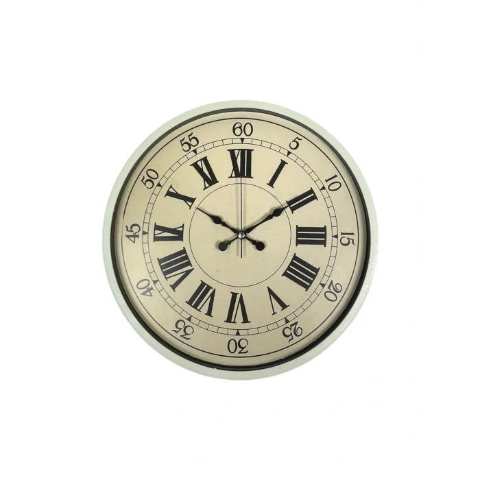 Zentime 36 Cm Sarı Dekoratif Duvar Saati