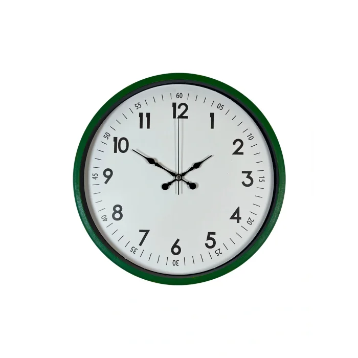 Zentime 36 Cm Yeşil Dekoratif Duvar Saati