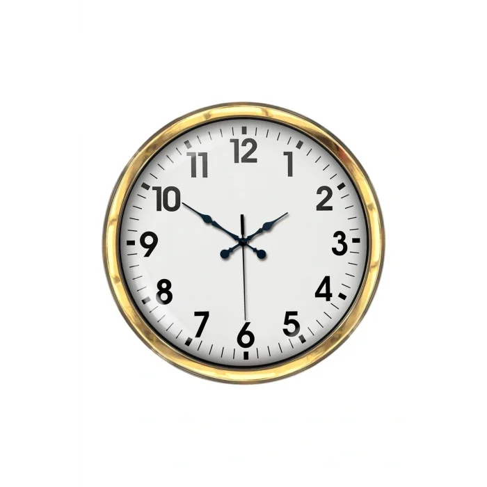 Zentime 40 Cm Gold Lüks Duvar Saati