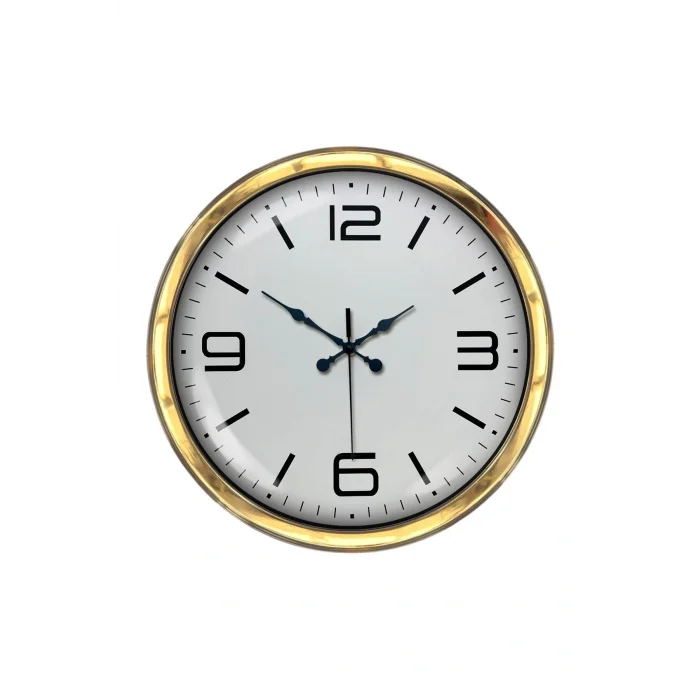 Zentime 40 Cm Gold Lüks Duvar Saati