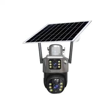 3 MP + 3 MP Çift Lens Solar TF Kart Girişli 4G Kamera
