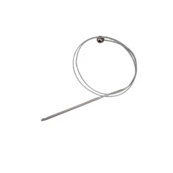 Misinalı Çelik Stoplu Tığ Şiş 4 Numara 60 cm