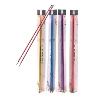 Metalize Çift Renk Şiş 35 cm 2,5 Numara (Renk Stoğa Göre)