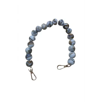 Çanta Askısı 40 cm Akrilik Yuvarlak Beyaz