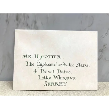Harry Potter Davet Mektubu 10lu