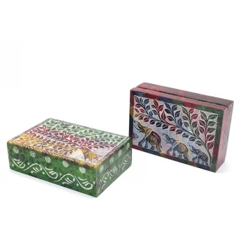 Obsidian Taşı Kutu Model 1