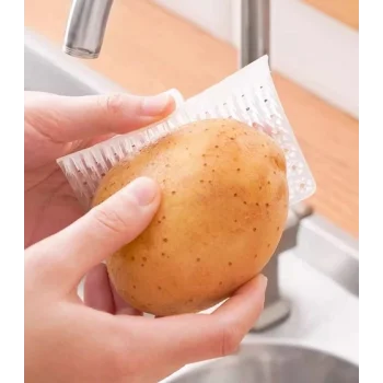 Çok Amaçlı Sebze ve Meyve Temizleme Patates Soyma Fırçası