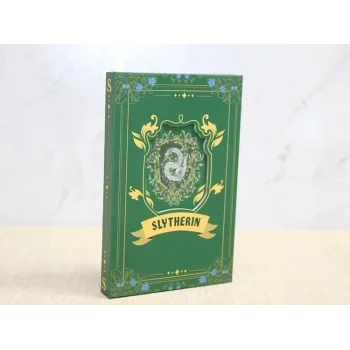 Harry Potter Slytherin Deri Defter