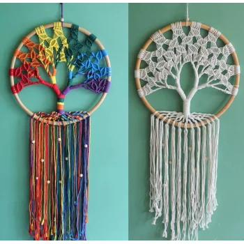 Rüya Kapanı Dream Catcher Hayat Ağacı Model 2
