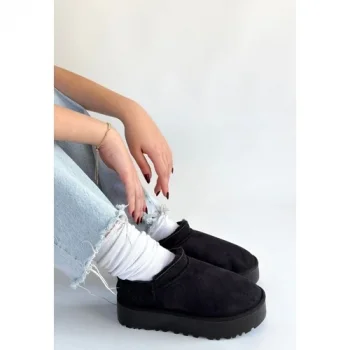 Erbilden Mitay Siyah Süet Bot