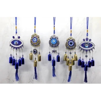 Metal Nazar Boncuğu Çan Model 1