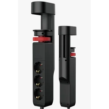 Masa Tipi Pd20w Akım Korumalı 3’lü Priz 2xusb 1xtype-c Girişli Kablolu Priz Ftr19