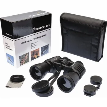 The Best Nzm 7x50 - Geniş Ön Mercekli Profesyonel El Dürbünü - 1000m/56m - Siyah V1