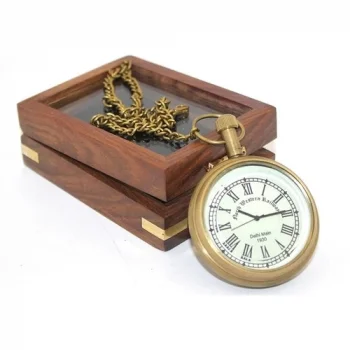 Ahşap Kutulu Köstekli Saat NI4313A