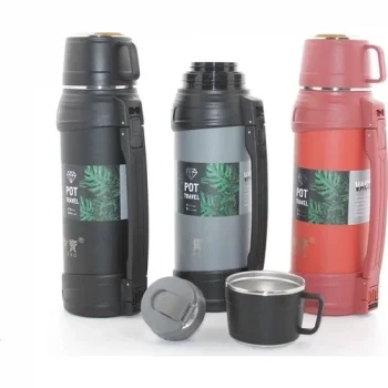 Paslanmaz Çelik Çift Katmanlı Termos 1.2 Lt ALK2312