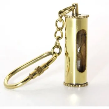 Pirinç Kumsaati Anahtarlık 2496C