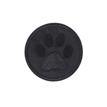 Aplike Ütü İle Yapışan Siyah Pati Arma 5 cm