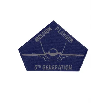 Aplike Ütü İle Yapışan Mission Planner Lacivert Arma 6 cm