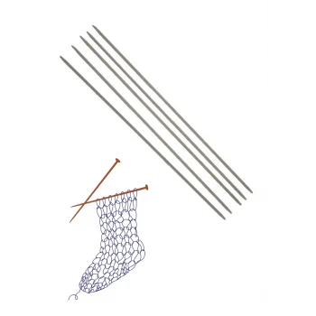 Çorap Şiş Metalize 20 cm 2,5 Numara