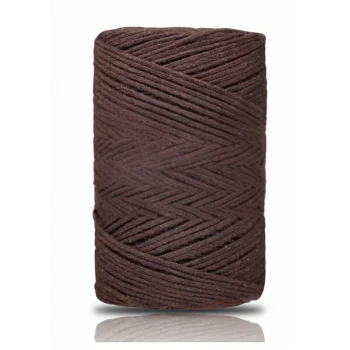 Pamuk Makrome 2 mm Kahverengi