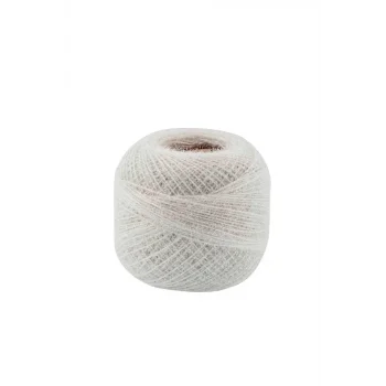 Çok Amaçlı Örgü ve Nakış İpi Beyaz 6004