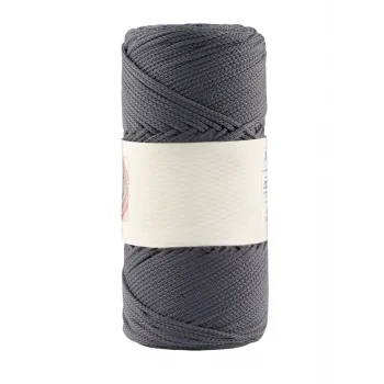 Makrome İpi 3mm Polyester Antrasit