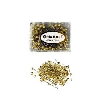 Toplu İğne Altın 72li 4x38 mm